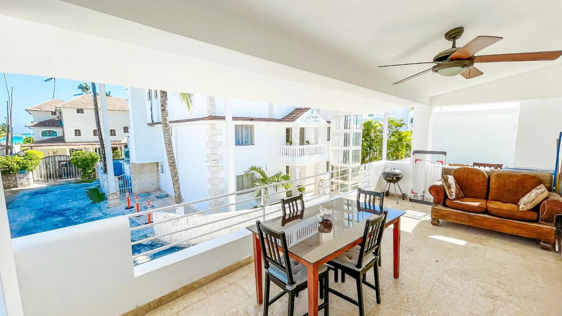 Oceanfront & Garden View Villas Hotel Wifi Bbq Parking Los Corales Beach Club & Spa プンタ・カナ